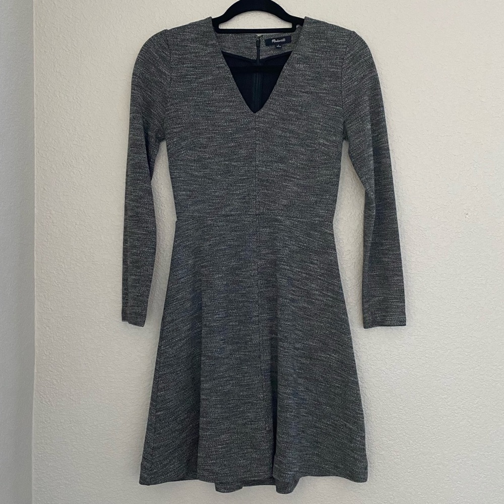 MADEWELL Gray Grey Dress Size 2